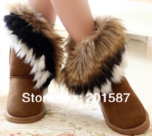 Wholesale Hot sale Free shipping Fashion Rabbit hair and Fox Fur In tube Color matching