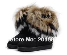 Wholesale Hot sale Free shipping Fashion Rabbit hair and Fox Fur In tube Color matching