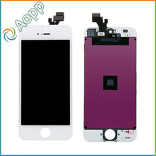 20PCS/LOT AAA Quality Original  LCD For iPhone 5 5G Free Fedex EMS DHL Ship with touch screen Full set Assembly White and black