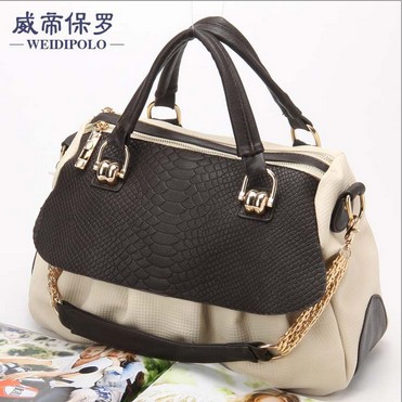 ... Fashion Designer Brand Handbags Cowhide Genuine Leather Shoulder Bags