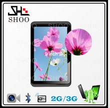 7 inch android Dual Core 3g phone GPS bluetooth tablet pc Capacitive Screen MTK6572 1 3GHZ