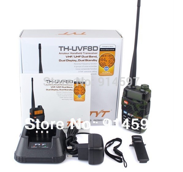   7  VHF136-174MHz + UHF400-520MHz  TYT TH-UVF8D    