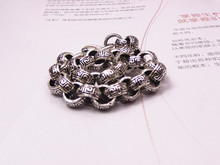 Fine retro cool 925 sterling silver men s bracelet bangle Hot Sale Free Shipping rock style