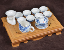 New Arrival!Free shipping special grade Ceramic Kung Fu Tea Sets,Eleven pieces set,suit for 8 people