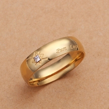 Factory Price Wholesale High Quality 925 Silver Insets Zircon Ring Pure Love For Men s Jewelry