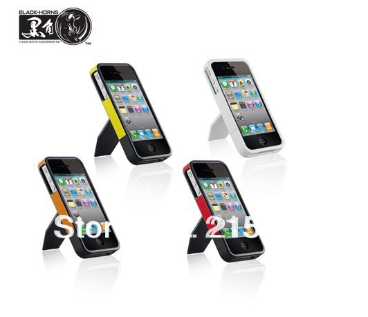 2014 high quality Mobile Phone Accessories Parts for Kickstand Slide Case for smartphone iphone4 4s water