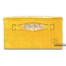 Women handbag IT BAG Hologram Metallic Skull Clutch Purse Cross body Chain Shoulder Bag PU leather