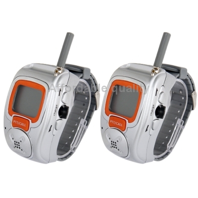 462MHz 467MHz Freetalker Watch Walkie Talkie Up to 6km of Range 2pcs in one packaging the