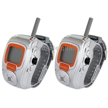462MHz-467MHz Freetalker Watch Walkie Talkie, Up to 6km of Range, (2pcs in one packaging, the price is for 2pcs), Only US Plug