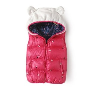 Autumn and winter women fashion preppy style cotton padded jacket berber fleece with a hood cotton