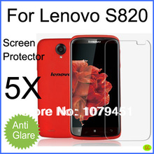 free shipping high quality lenovo s820 screen protector.Matte Anti-Glare,anti-fingerprint LCD protective film for Lenovo S820
