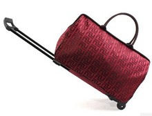 Free shipping female trolley luggage women waterproof portable travel bag luggage bags