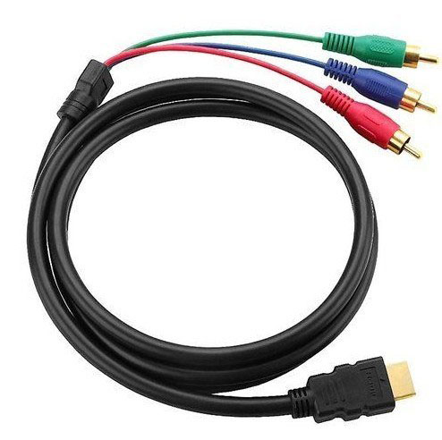 Купить золото hdmi 3 3rca адаптер rca кабель av 5 футов 1,5 м в ...