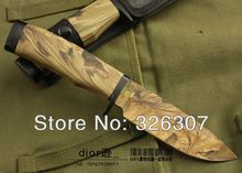 Death camouflage outdoor small straight section of small straight knife 009 new models for camouflage
