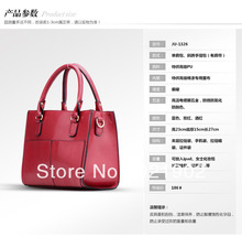 The new fashion retro shoulder bag fashion PU bag factory wholesale    free shipping