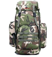 BP112717 Women And Men 70L Waterproof Luggage Travel Bag Top Quality army Backpack Mountain Bag Hiking