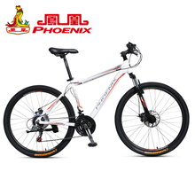 Phoenix bicycle 26 21 aluminum alloy double mountain bike disc brakes quick release m1.6