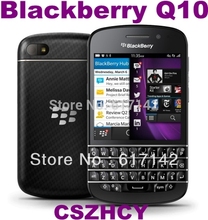 Original BlackBerry Q10 Unlocked OS10 Dual core Commerce Cell Phone 2100mAh Wifi Qwerty Keyboard Refurbished Free
