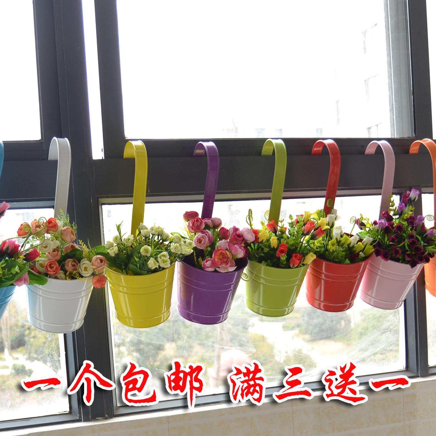 Aliexpress.com : buy 10 colors fashion metal iron flower pot.