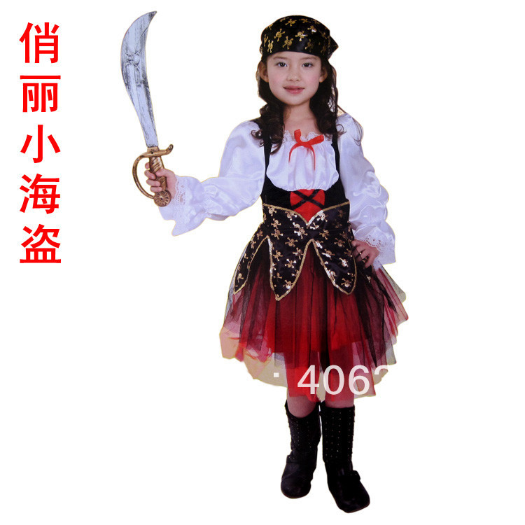 Halloween dressed girl