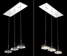 LED modern crystal chandelier 220v light fixtures Lustre crystal decorative Pendant LED light lighting Living dining