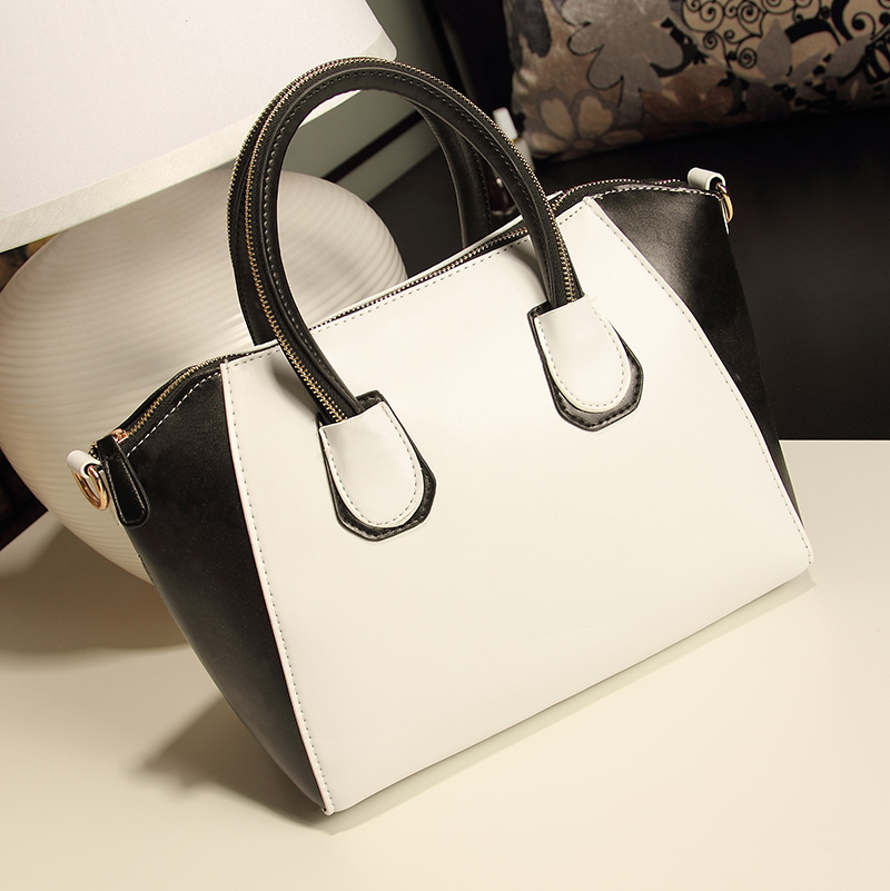 Bags 2014women s handbag fashion shoulder bag smiley color block women s handbag bags Leisure fashion