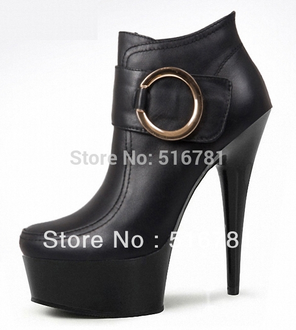 6 inch high heel boots sexy fashion gladiator short boots sexy clubbing Exotic Dancer party shoes