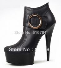 6 inch high heel boots sexy fashion gladiator short boots sexy clubbing Exotic Dancer party shoes 15cm Platforms women’s pumps