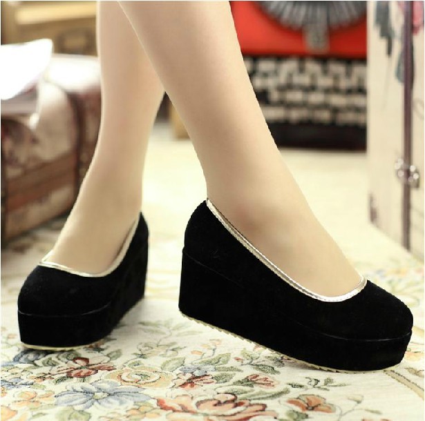 2014 limited rushed zcz 2104 big large size shoes us 4 10 5 platform ladies genuine