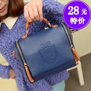suitcase shield female bags fashion preppy style vintage messenger handbag one shoulder cross body gym totes