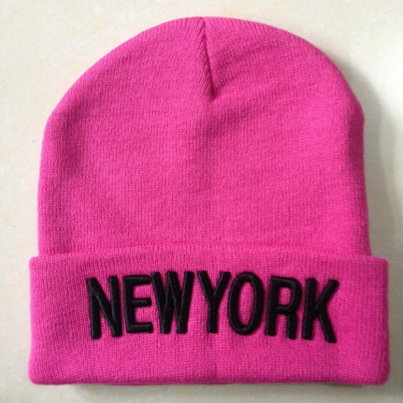 NEW new beanie  hats and for YORK sports york men hip women 2014 pink caps beanie hats  new