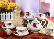 ceramic coffee set fashion bone coffee cup set tea set Porcelain Teapot cup Drinkware Tool Tea