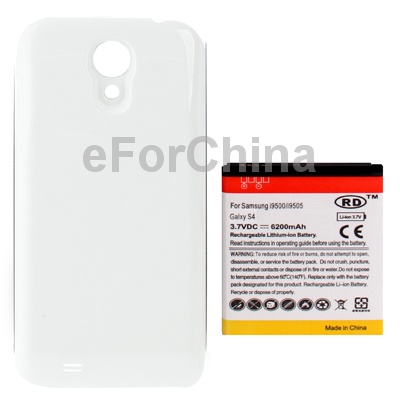 6200mAh Celular Evoke Replacement Mobile Phone Battery Cover Back Door for Samsung Galaxy S4 i9500