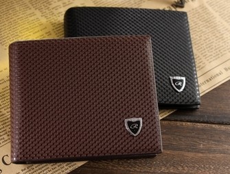 Hot Sales 2015 New Brand Men's Casual Long Wallet Genniune Leather
