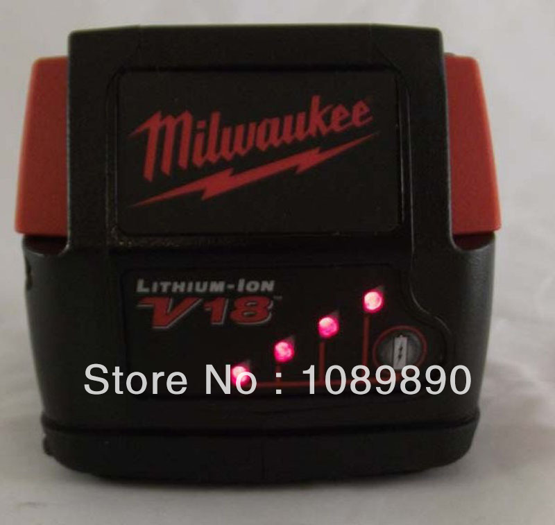 Milwaukee V18 Lithium Ion Battery
