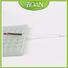 Wholesale 8 BQAN Oblique End Crystal Acrylic Handle Oval Nail Gel Brush 10pcs lot