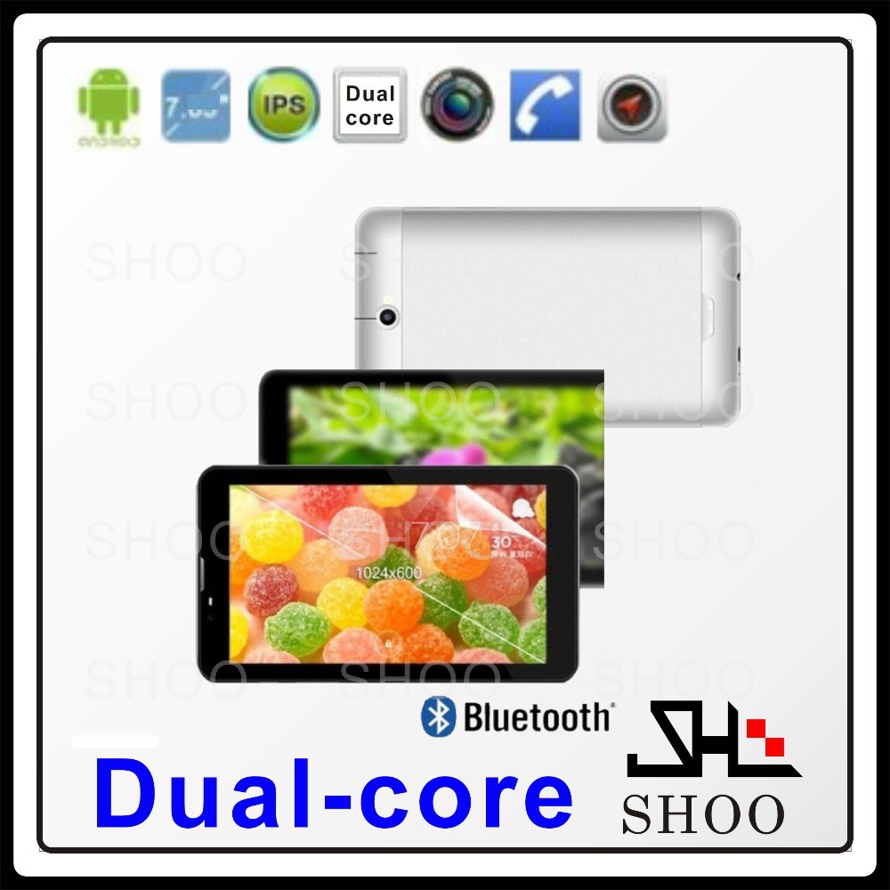 call tablet pc 7 inch A78 N79 3G Tablet PC MTK 6572 Dual Core 1 2Ghz