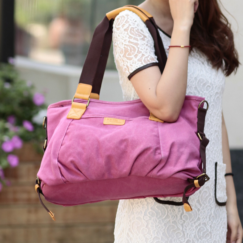 Canvas handbags for women tote bags women shoulder bags Free Shipping