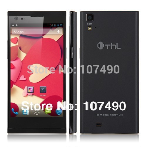 Free Flip Case THL T100s T100 T11 Octa Core Smart phone MTK6592 1 7GHz Android 4