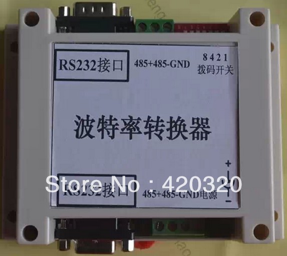 Baud rate converter module +RS232