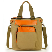 New fashion canvas bag Large capacity canvas shoulder bag casual fashion handbag women vintage messenger bag free shipping