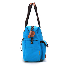 New fashion canvas bag small tote bags for women Brown handbag canvas shoulder bag for women
