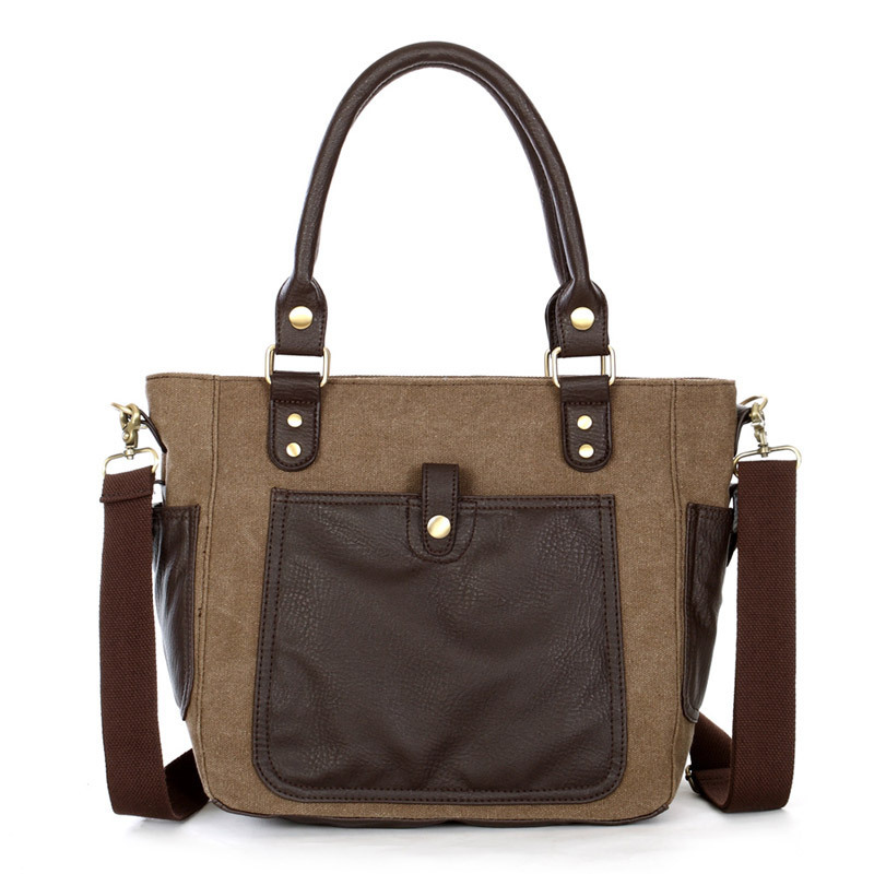 New fashion canvas bag Best messenger bag for women Canvas tote bags for women canvas shoulder