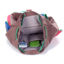 European Colorful fashion women backpack big size school bags Causal young girls printing backpack hot sales