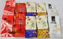 80g 5 Kinds Flavors 10 packs Chinese tea Tieguanyin Dahongpao Ginseng Wulong Jasmine Black white Ripe