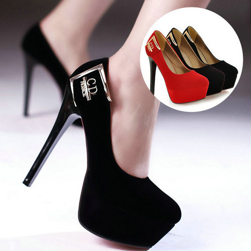ladies single shoes spring new pumps sexy Fashion red bottom high heels women s pumps wedding