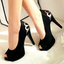 spring autumn ultra high heels platform open toe sandals Women’s Pumps Wedding Shoes size 34-39