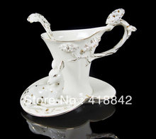 Gold Deer Bambi Coffee Set Cup/Saucer/Spoon Gift