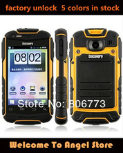 100 Factory Unlock Discovery V5 Android 4 0 capacitives Dustproof Shockproof 3G WIFI Dual camera smartphone