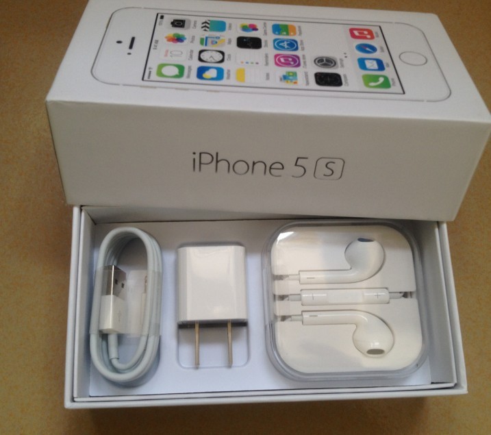 iPhone 5S Silver Full Box (Hàng chính Hãng FPT mã VN) đẹp 99% giá tốt - 1